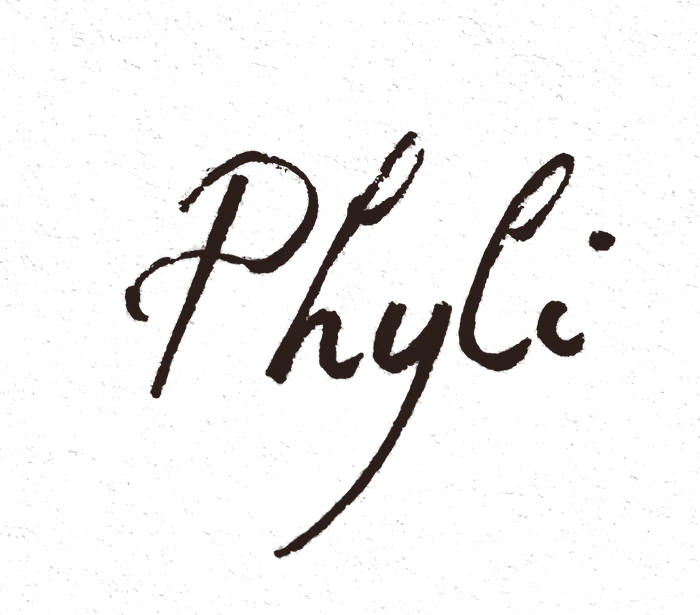 Phyli, handwritten